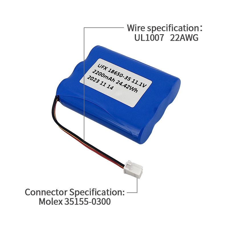 Ufine lithium-ion battery detail image 3