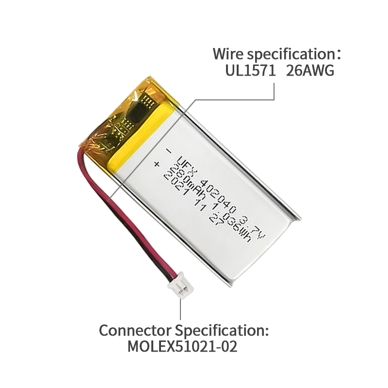 Ufine lithium-ion battery detail image 4