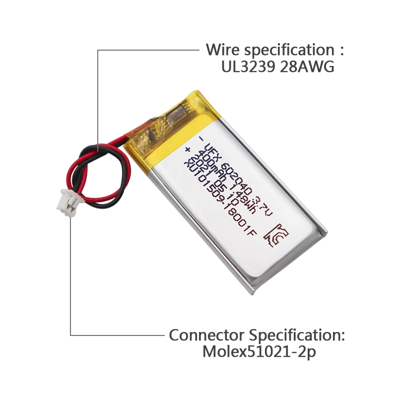 Ufine lithium-ion battery detail image 3