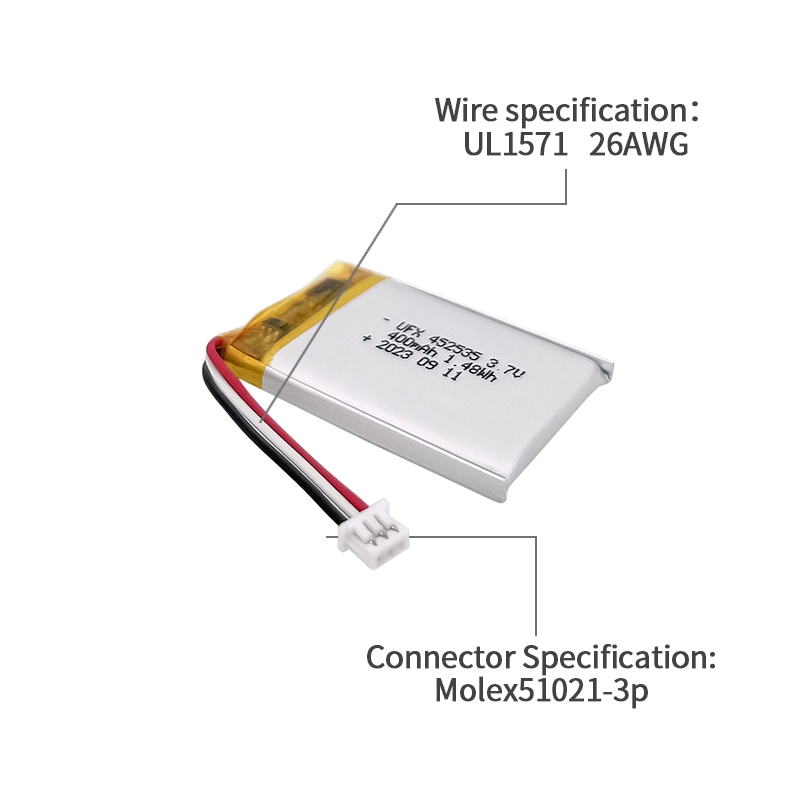 Ufine lithium-ion battery detail image 3