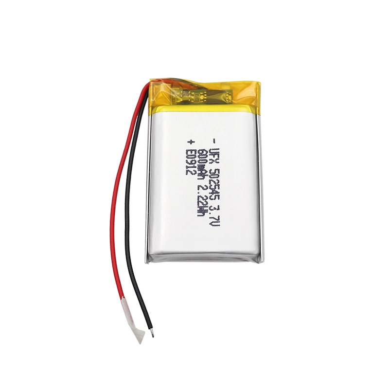 3.7V 600mAh Lithium Polymer Battery UFX0456-12 01