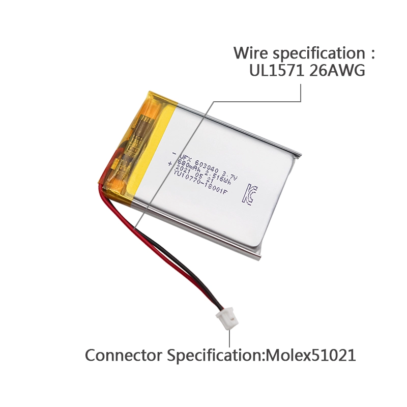 Ufine lithium-ion battery detail image 3