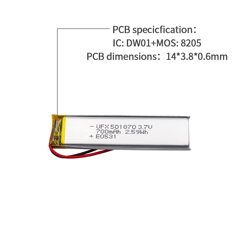 Ufine lithium-ion battery detail image 3