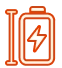 Big battery size icon